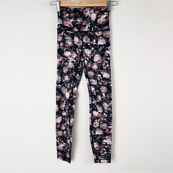 Lululemon Wunder Under Hi-Rise Tight 25.5" Inseam Peony Multi Size 2‎ - Picture 1 of 11
